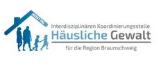 Logo mit Schriftzug Interdisziplinäre Koordinierungsstelle Häusliche Gewalt für die Region Braunschweig