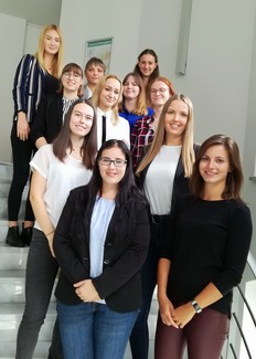 Bild der neuen Rechtspflegeranwärterinnen ab 01.10.2019