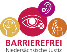 Banner mit Symbolen zur Barrierefreiheit