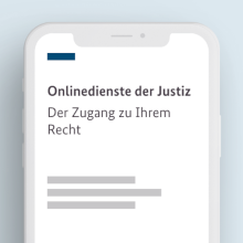 Banner und Zugang der Onlinedienste