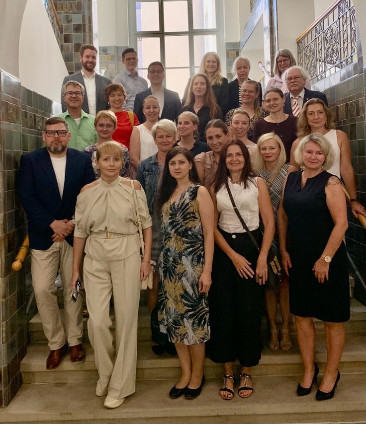 Gruppenbild der polnischen Delegation