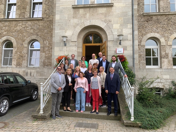 Bild der polnischen Delegation