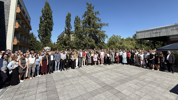 Gruppenbild der Teilnehmer in Trier
